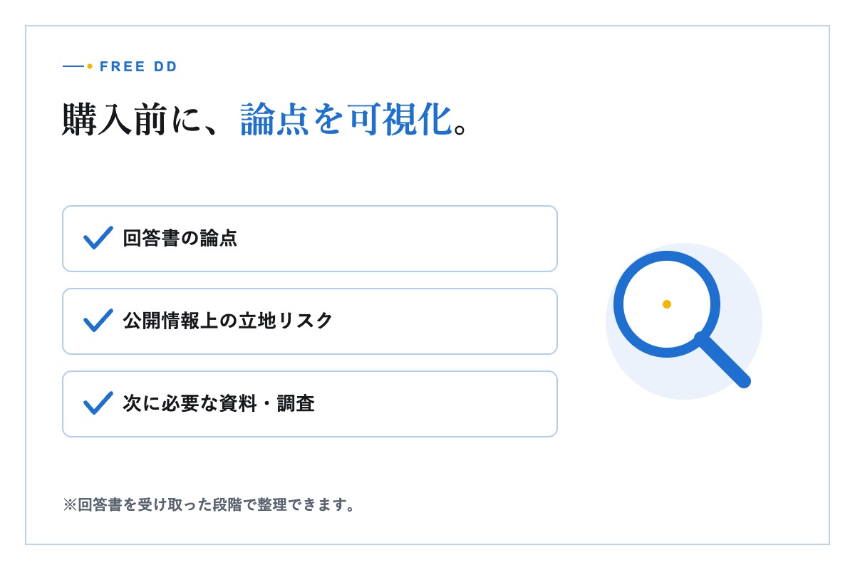 図面とタブレットを持って蓄電池候補地を確認する調査員