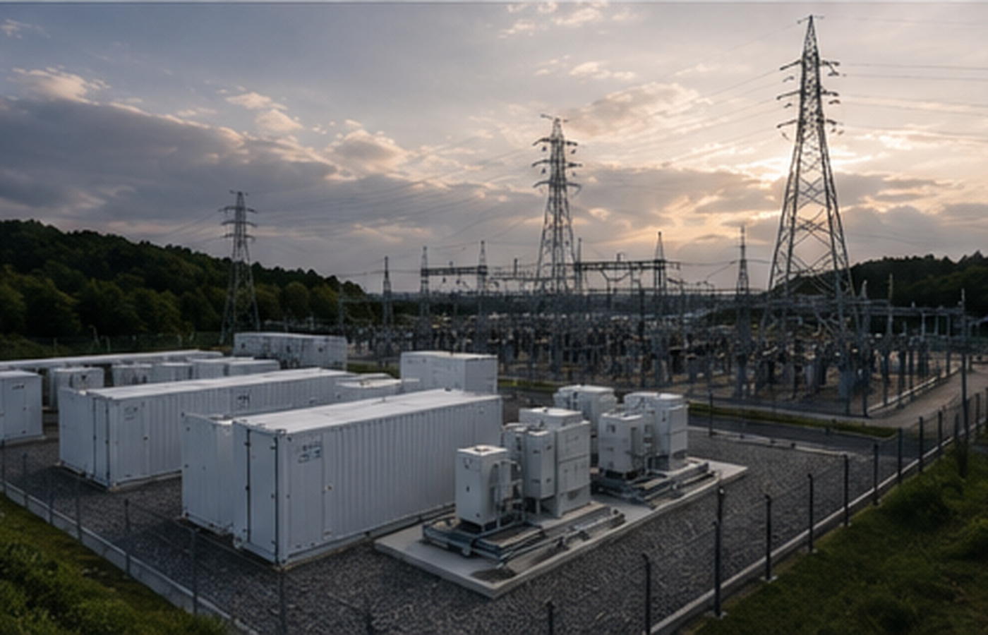 国内の系統用蓄電池設備と送電インフラ